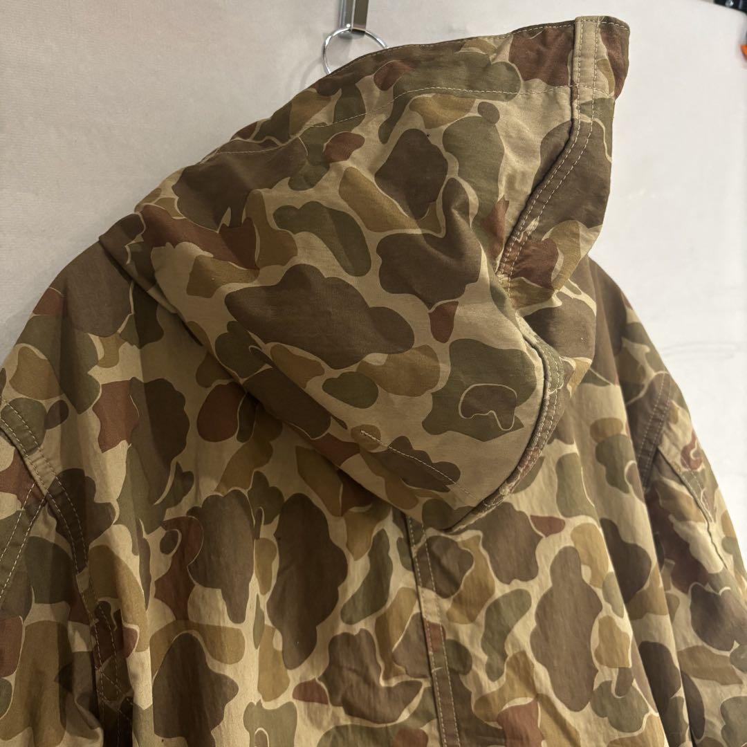 美品 FOB FACTORY カモフラ コットン マウンテンパーカー L