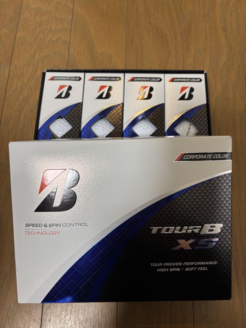 【新品・未使用】 ブリヂストン ゴルフボールTourB xs 1ダース