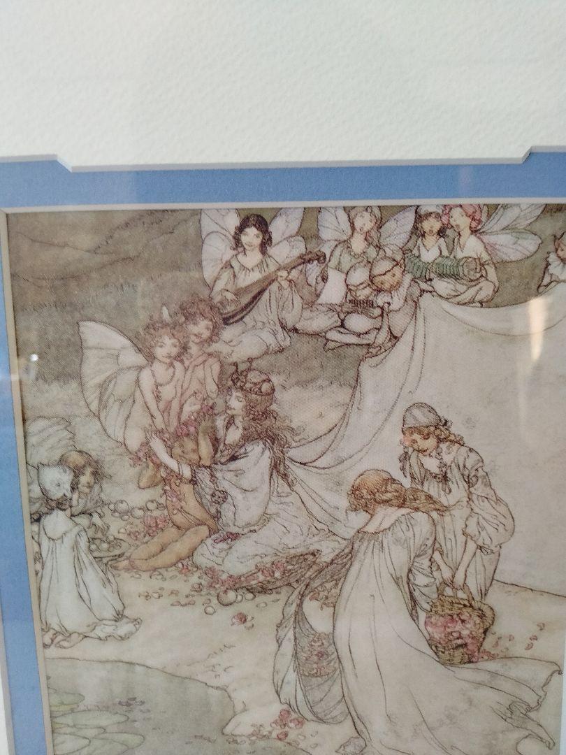 古い　絵　1908年　アーサー・ラッカム『夏の夜の夢』