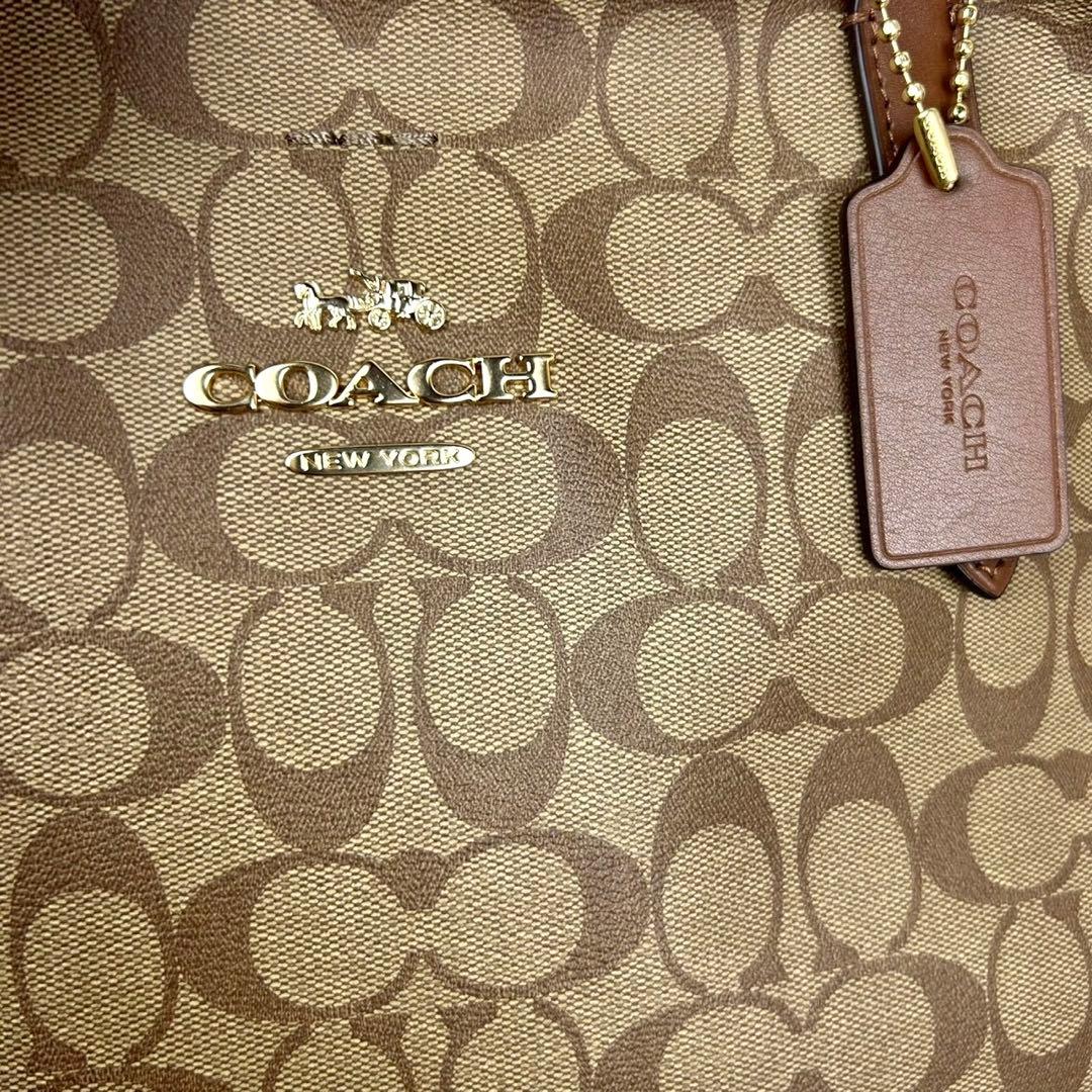 COACH コーチ シグネチャー ハンドバッグ トートバッグ COACH コーチ シグネチャー ハンドバッグ トートバッグ
