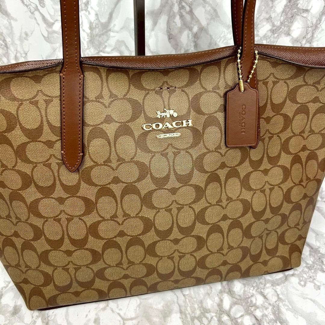 COACH コーチ シグネチャー ハンドバッグ トートバッグ COACH コーチ シグネチャー ハンドバッグ トートバッグ