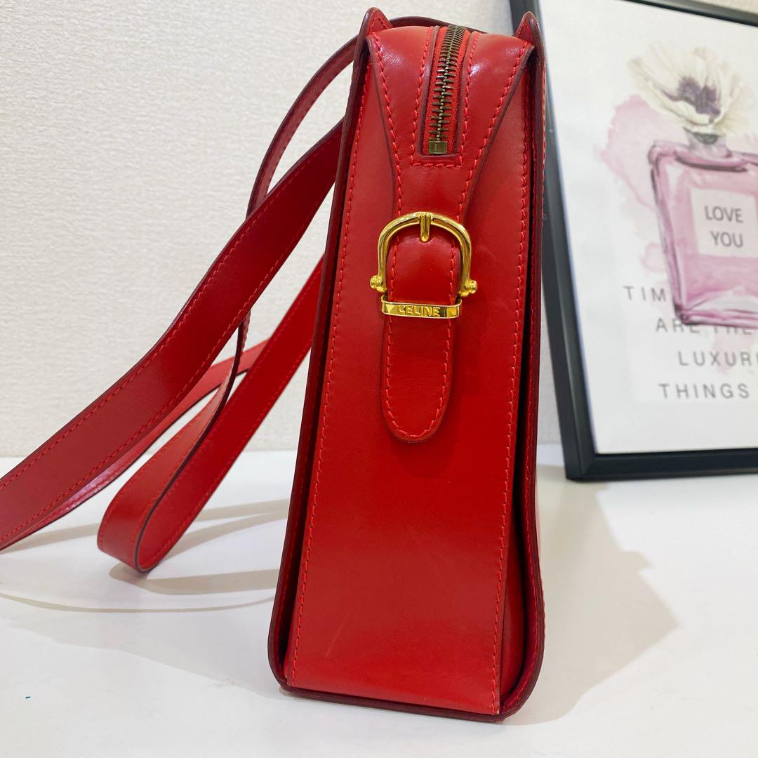 CELINE セリーヌ ヴィンテージ 本革 レザー トートバッグ