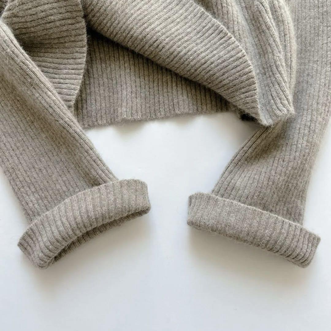 ■極美品　トィデイフル　todayful フォックスリブニット　ベージュ