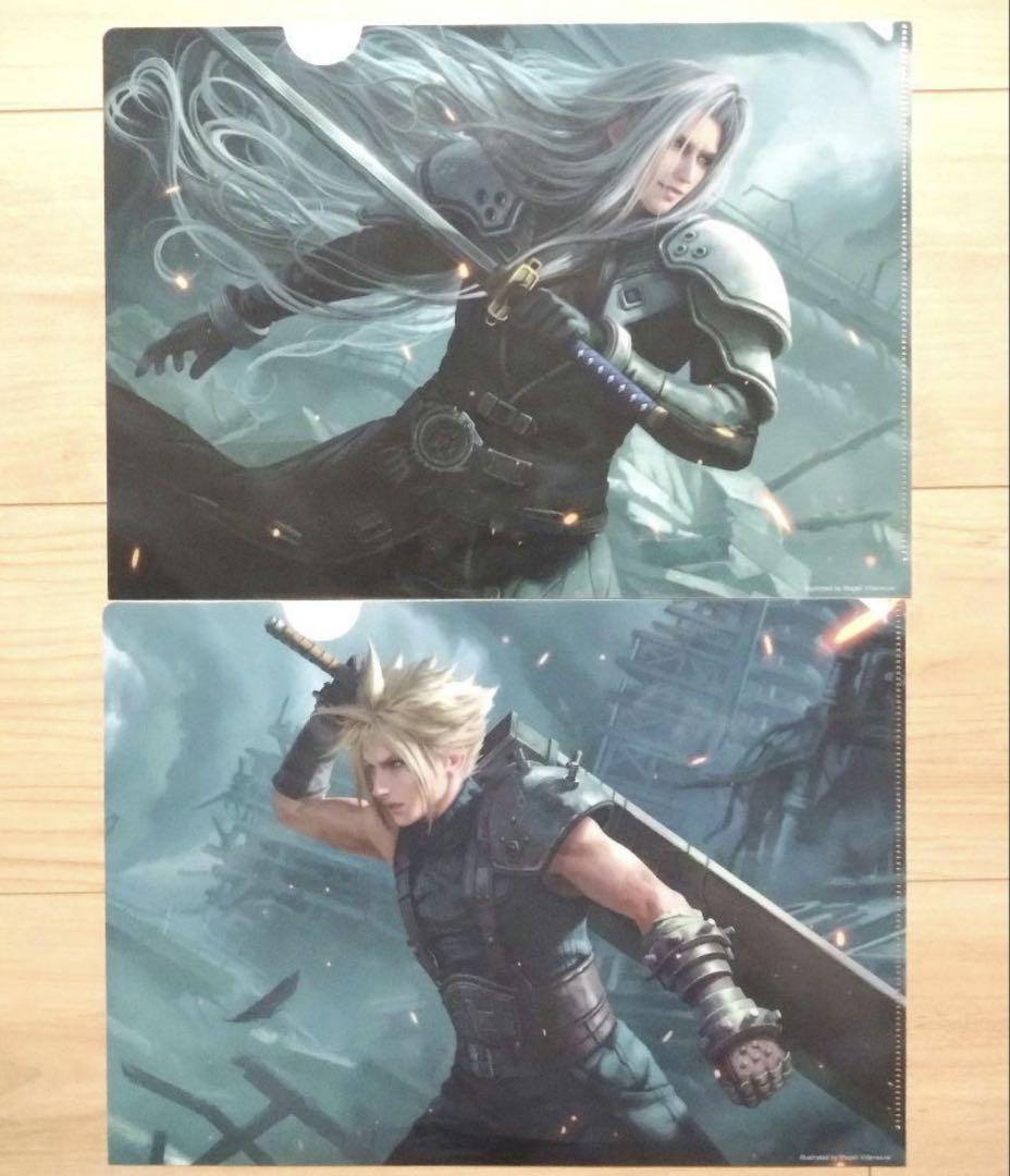 FF7 クリアファイル セフィロス クラウド 非売品 - メルカリ
