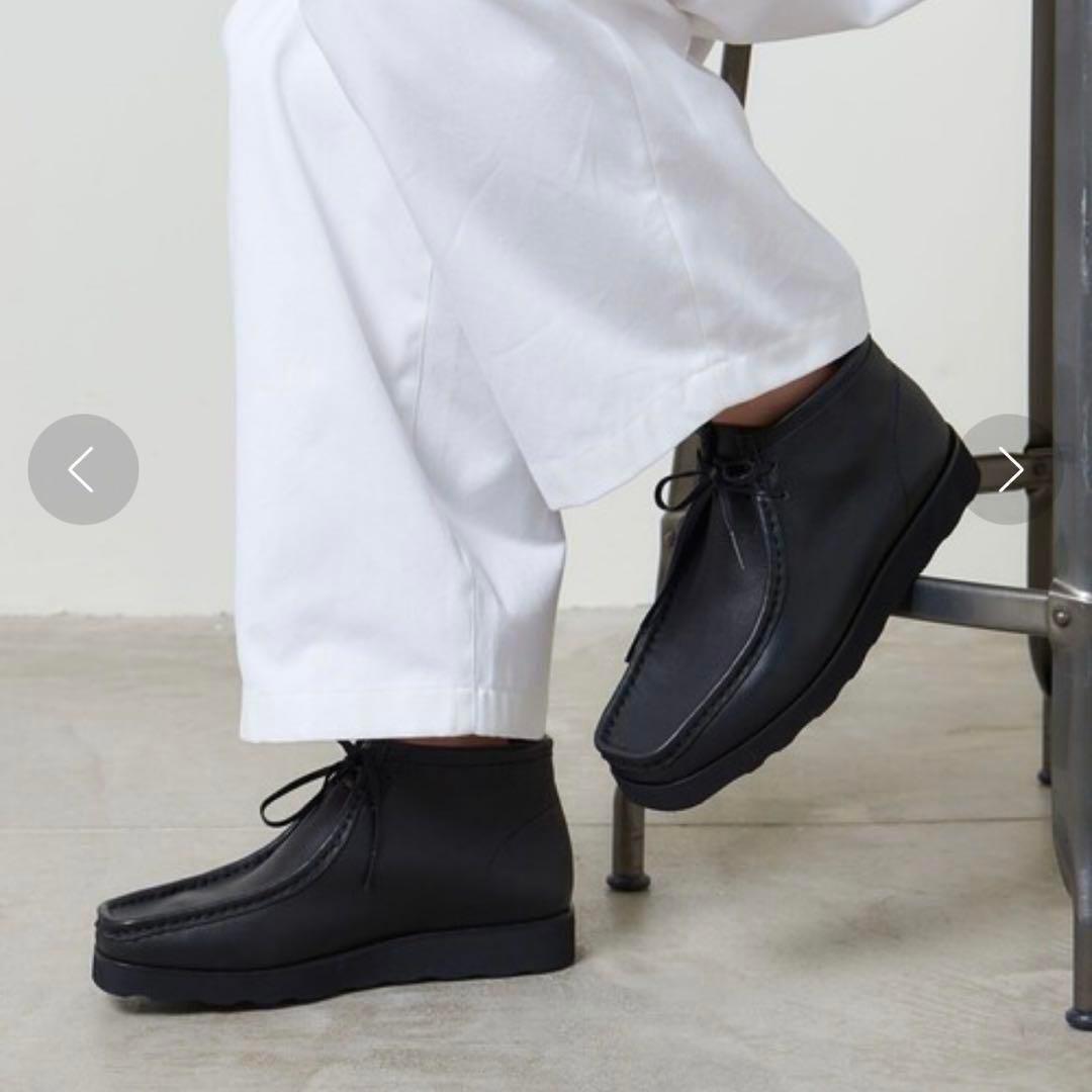 美品 マルゥユナイテッドアローズ レザーアンクルブーツ 23.5 ブラック 美品 マルゥユナイテッドアローズ レザーアンクルブーツ 23.5 ブラック