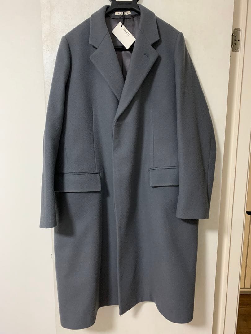 AURALEE DOUBLE CLOTH CHESTERFIELD COAT まとめ買いでお得 www