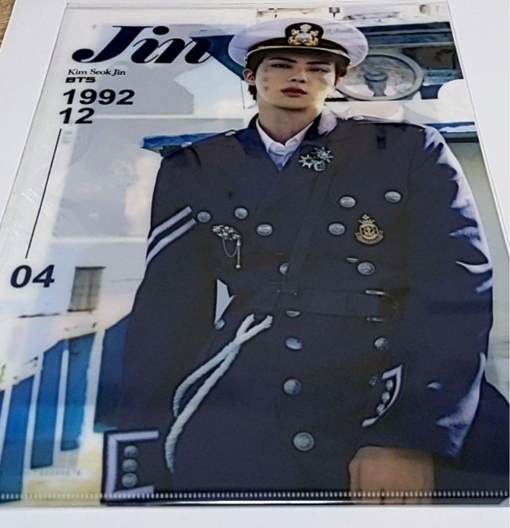 BTS Jin サイン入りクリアファイル BTS JIN クリアファイル2枚｜Yahoo!フリマ（旧PayPayフリマ）