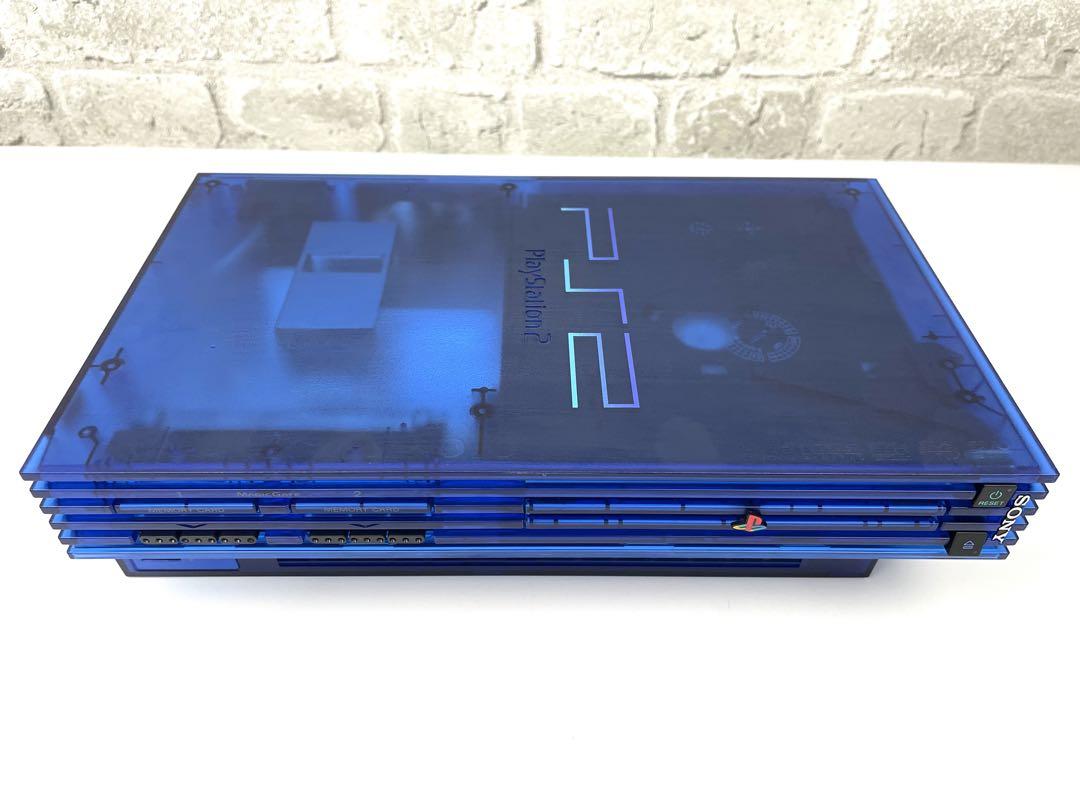 最適な材料 特上品 家庭 オーシャンブルー SONY SCPH-37000 【メンテ済】PS2 Nintendo Switch