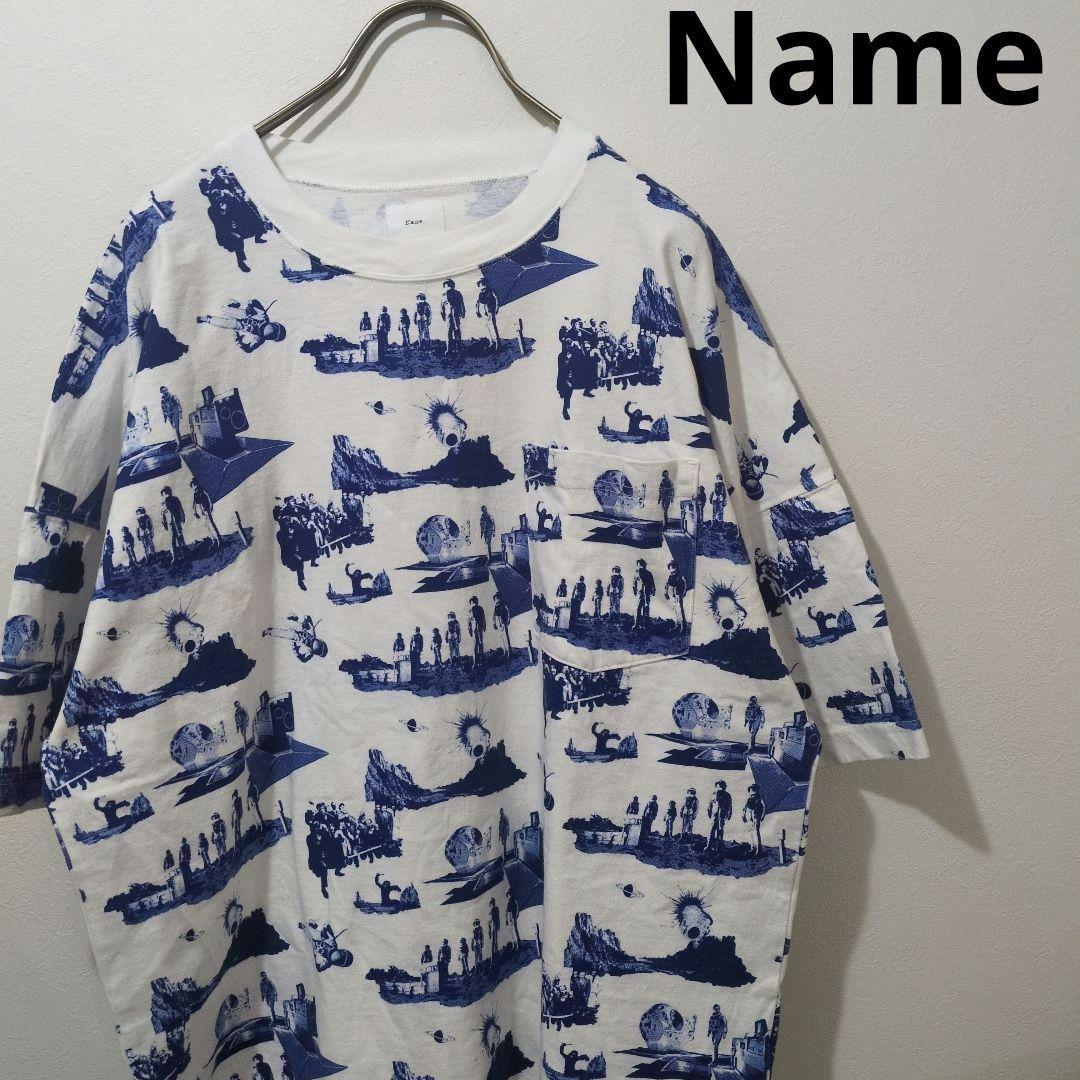 Name　総柄　tシャツ　宇宙