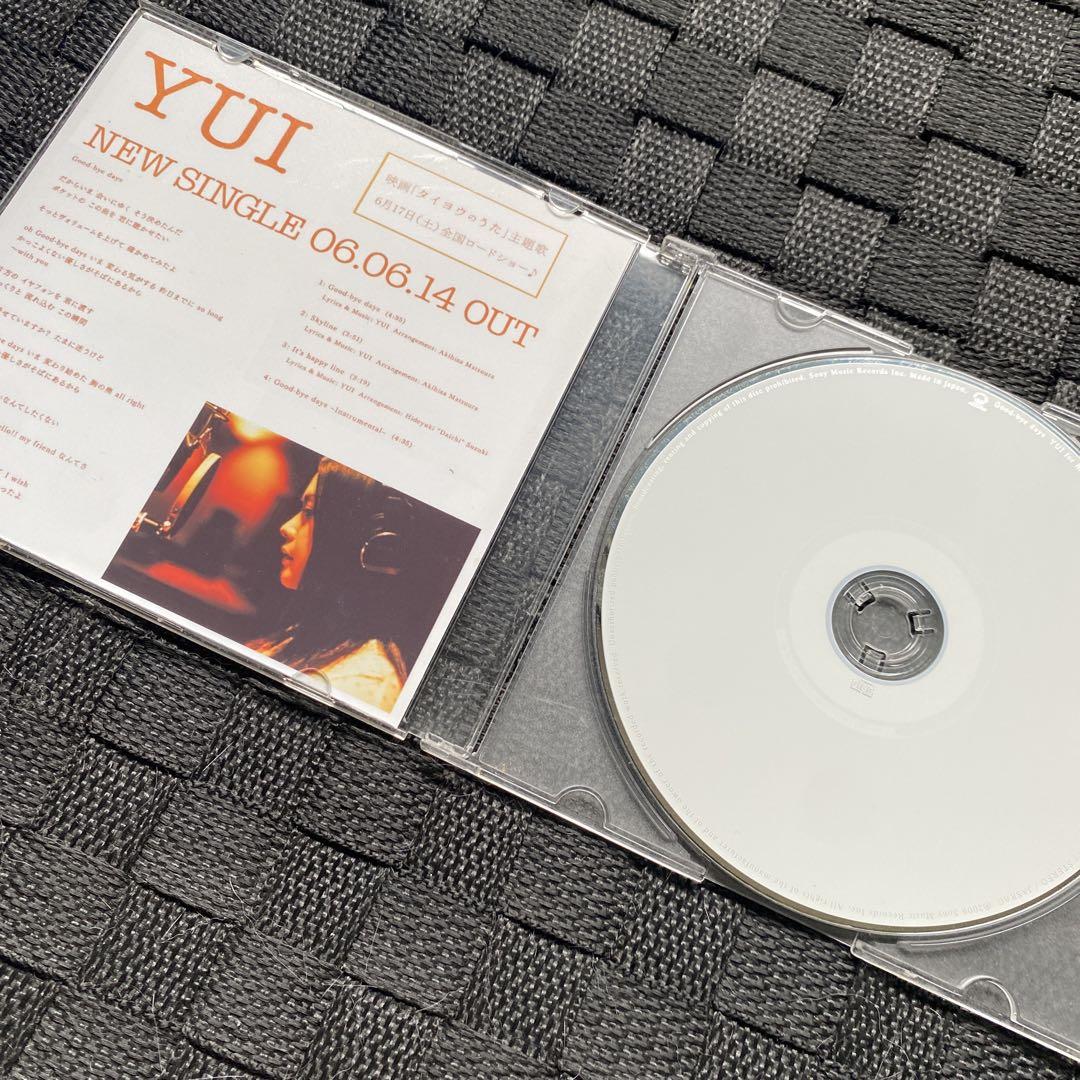 YUI 『Good-bye days』ポスター　プロモ　CD 非売品