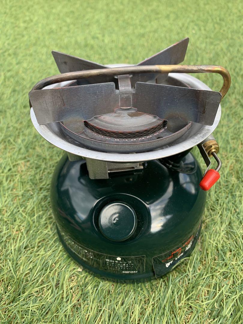 Coleman ステンレスパーコレーターとガスバーナーセット品