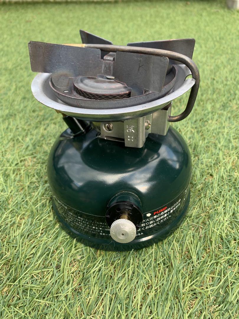 Coleman ステンレスパーコレーターとガスバーナーセット品
