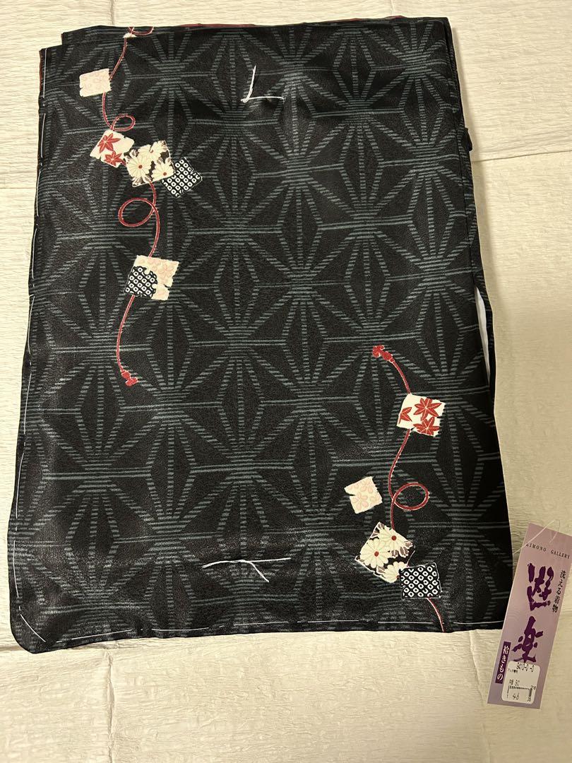 新品　お仕立て上がり　洗える着物　袷　プレタ着物　フリーサイズ