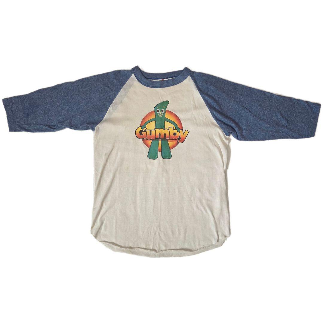 【ヴィンテージ】Gumby ガンビー ラグランTシャツ Miller製 USA