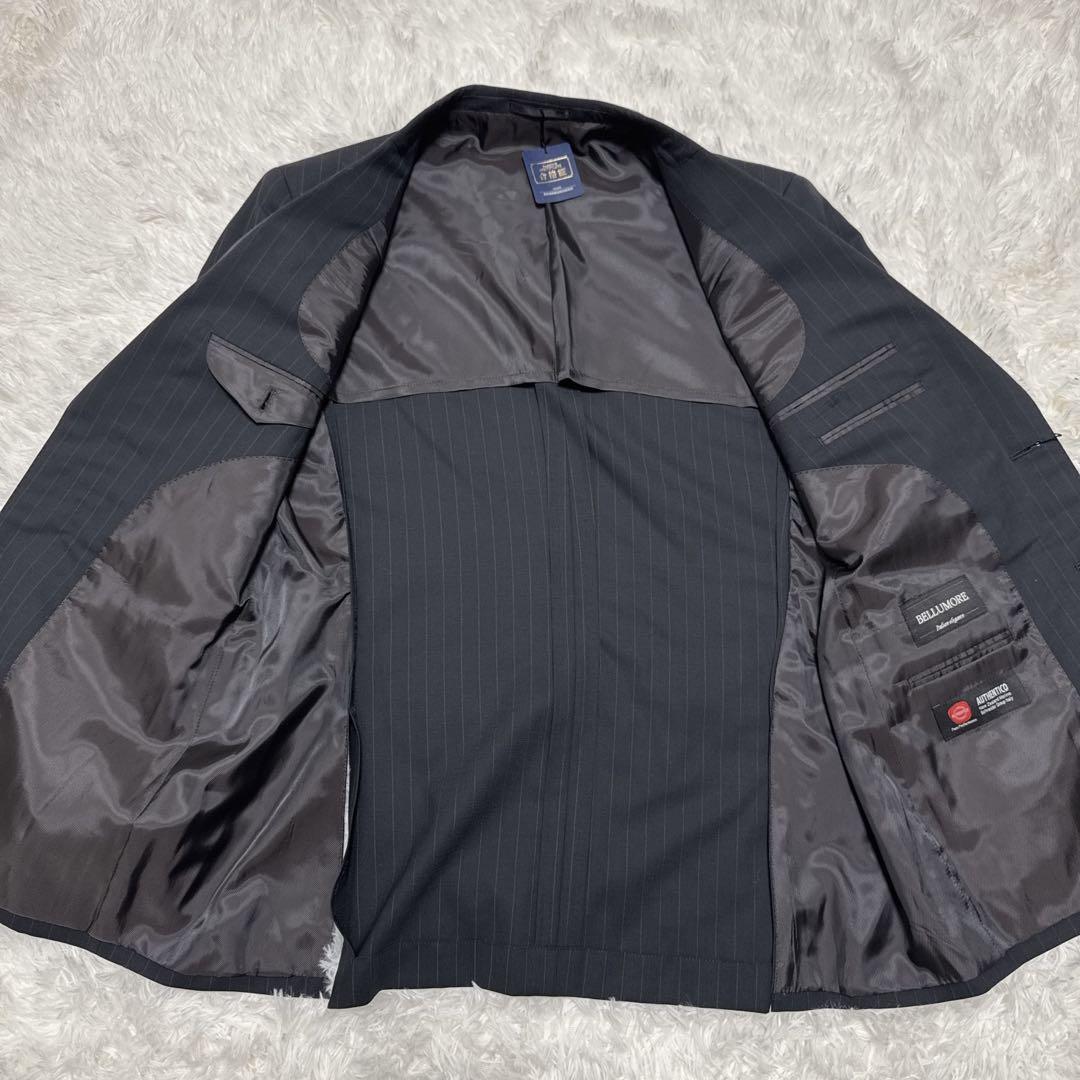 【新品】BELLUMORE スーツセットアップ 春夏用 AB6 ウール100%