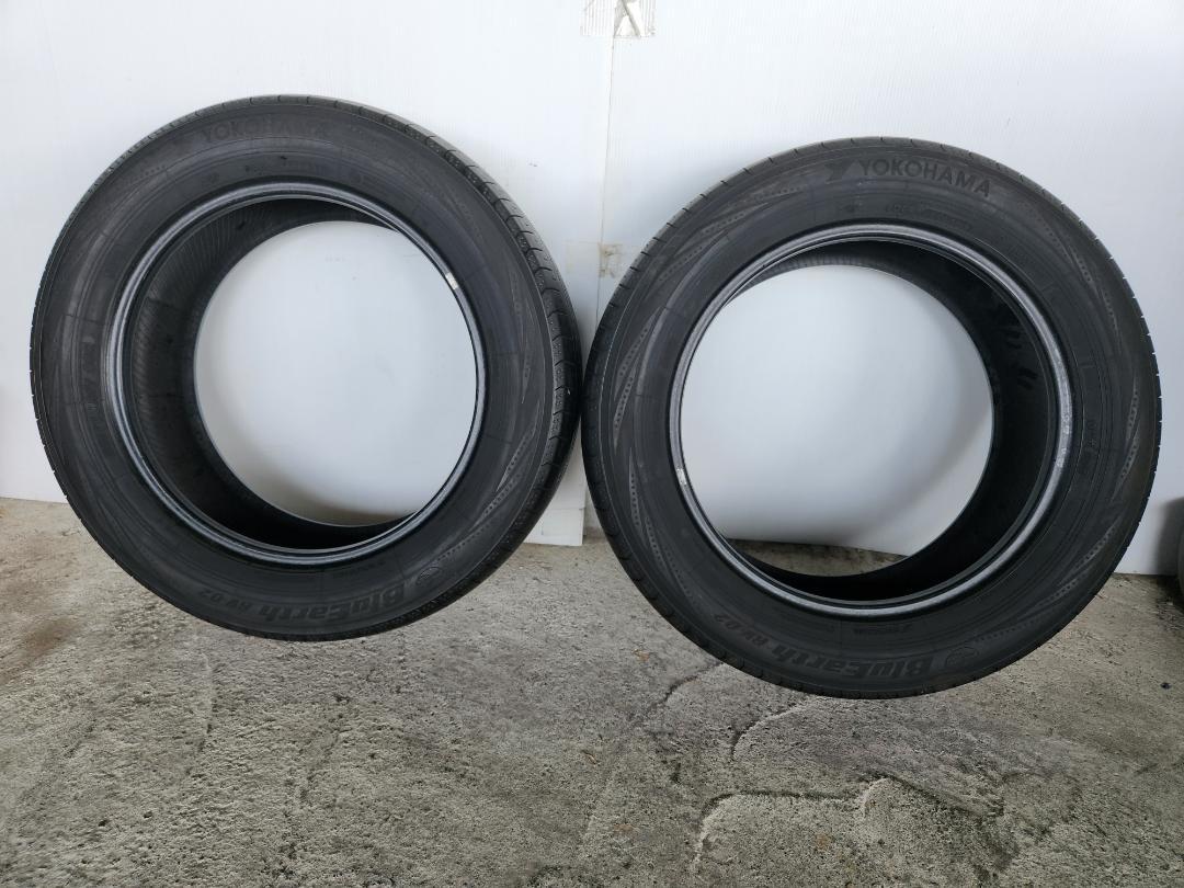 送料込☆2020年製 ヨコハマタイヤ 215/60R17 日本製☆2本
