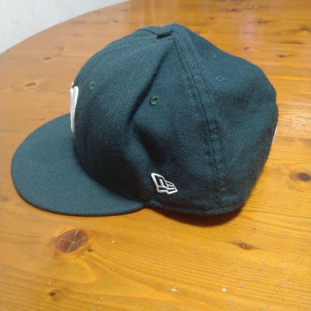 New Era ナショナルズ　ダークグリーンキャップ