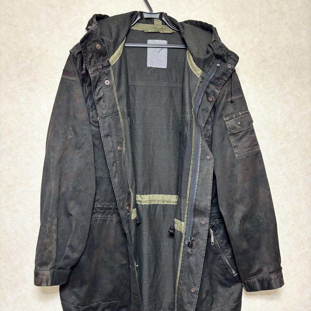 最新人気 フレクターカモ ドイツ軍 迷彩 黒染め フィールドパーカー ジャケット・アウター