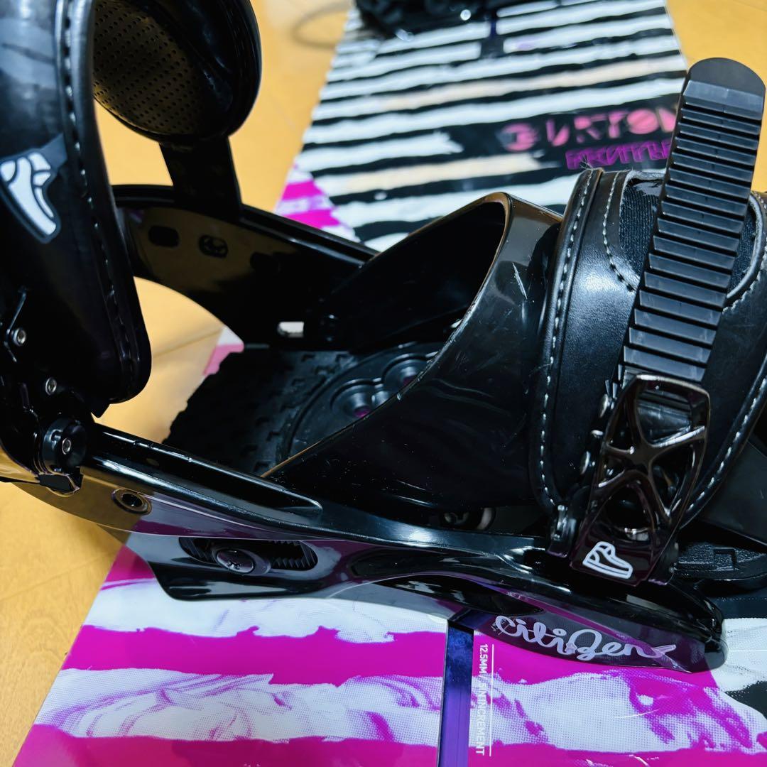 Burton 2点セットFeather citizen スノーボード 140cm
