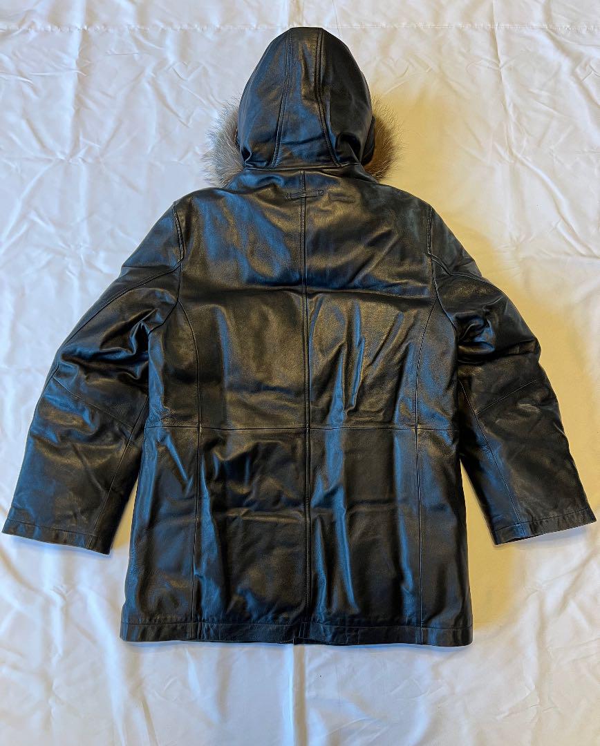 のサイズ┥ Jean Paul Gaultier homme レザーダウンジャケット 0mK9u-m41290263343 ポール