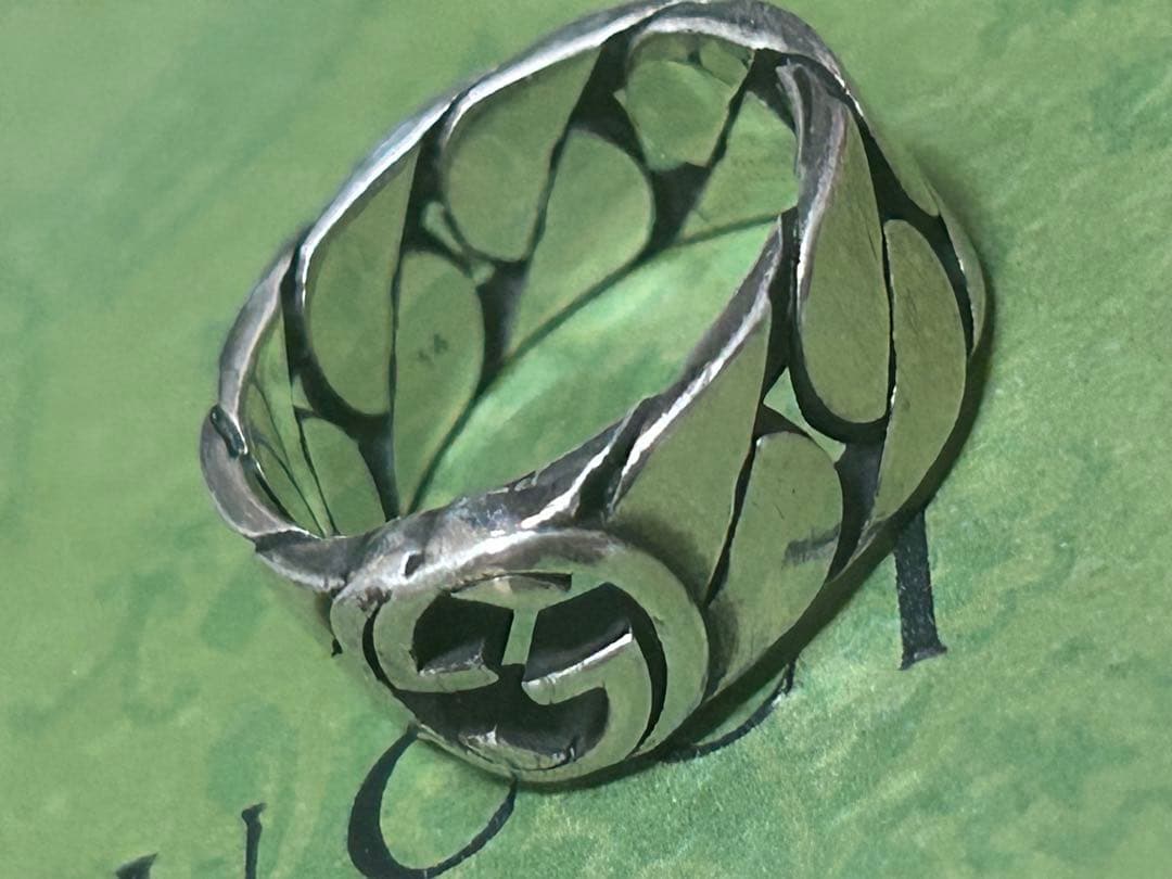 GUCCI インターロッキング Gリング 13号