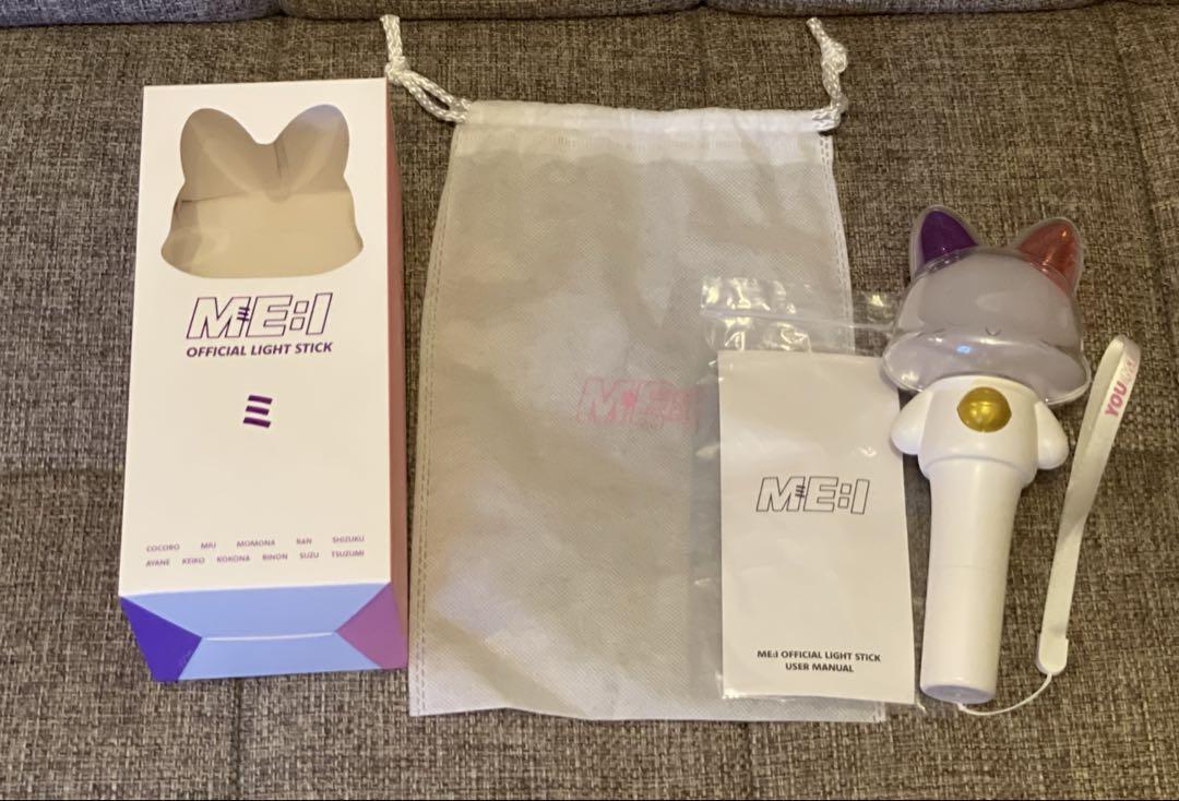 匿名即日発送◎ ME:I 公式 ペンライト light stick 商品詳細ページ | ME:I OFFICIAL STORE | ME:I OFFICIAL LIGHT STICK