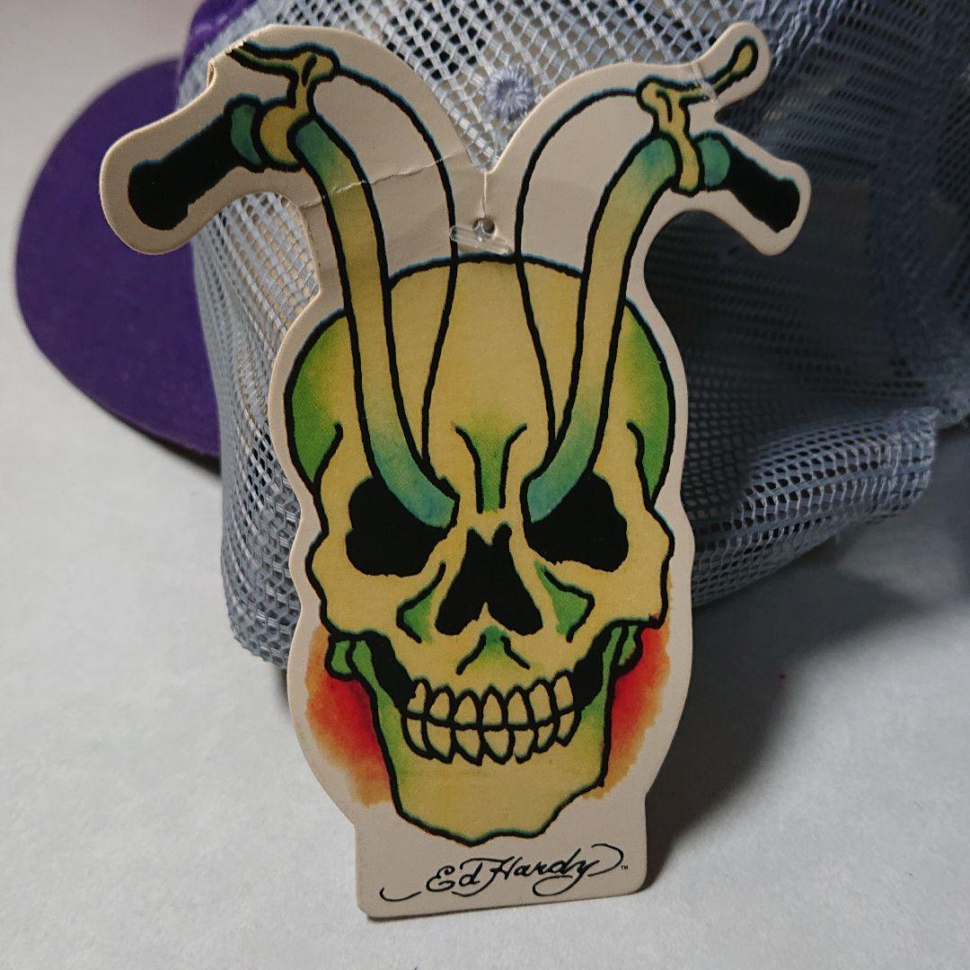 限定 ED HARDY x BOA コラボ キャップ 黒 エドハーディ ボア