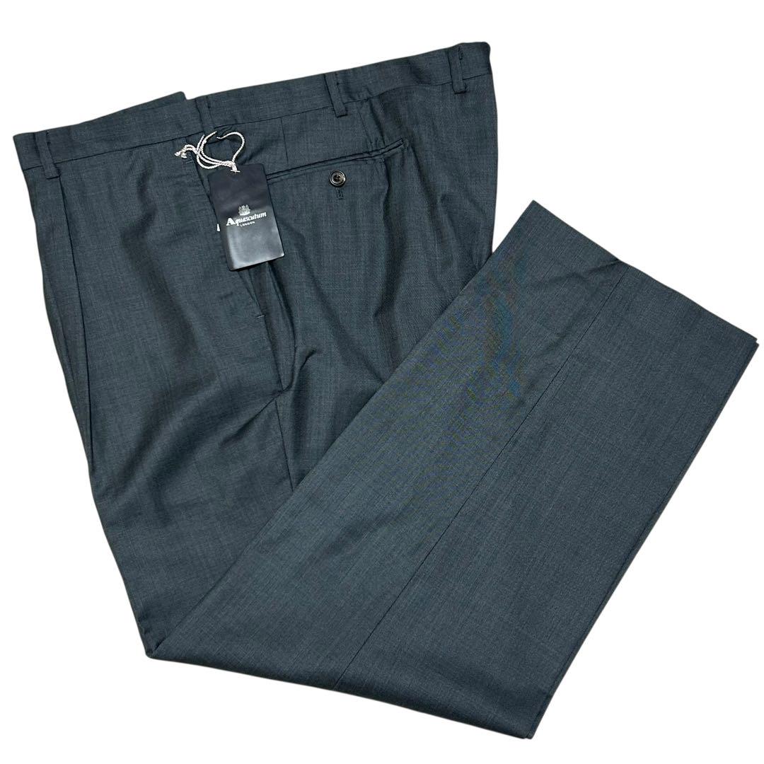 緑タグエルメネジルドゼニア　レーヨンコットン　スラックス 15ss-151168-15.jpg