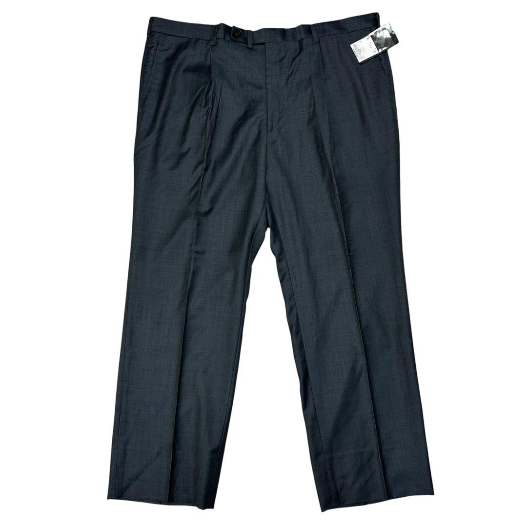新品未使用 AQUASCUTUM スラックス 大きいサイズ エルメネジルド