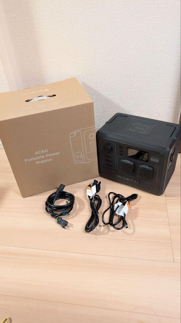 防水・防塵モデル 600W AC60 BLUETTI ポータブル電源