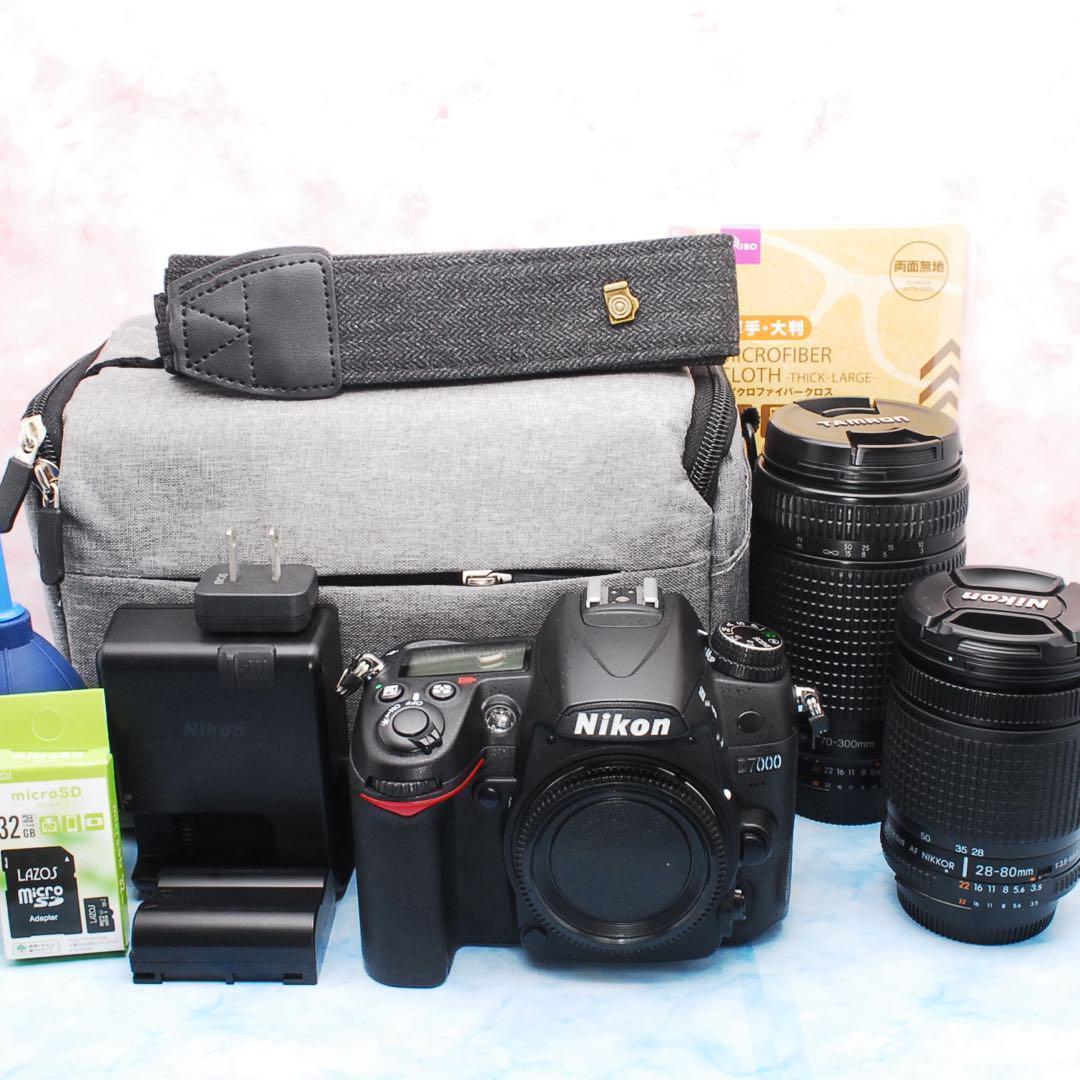 Nikon D7000❣️一眼レフカメラ❣️高速連写＆高画質❣️超望遠レンズ付 即購入で800円OFF】 超望遠レンズで高速連写 Nikon D7000 ニコン