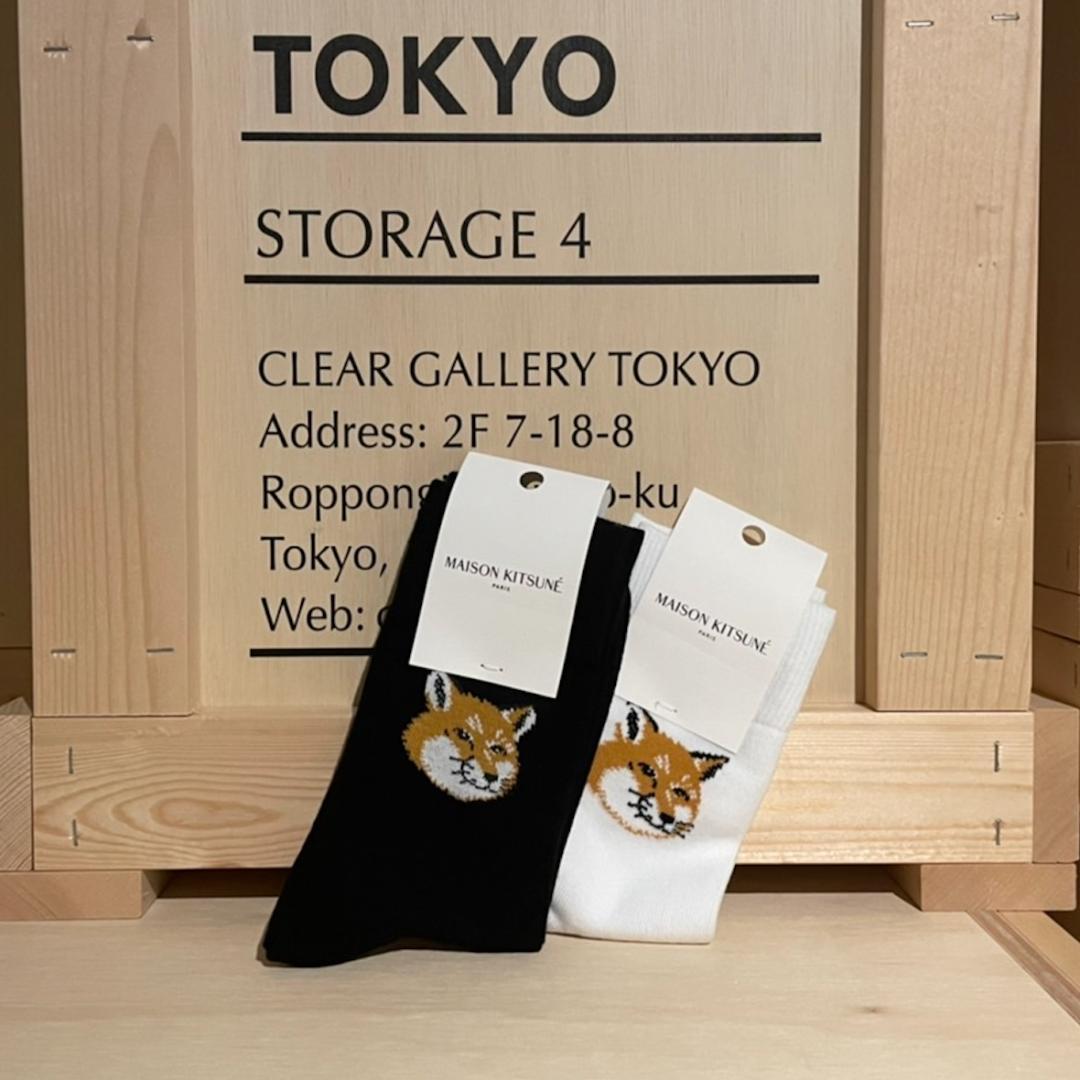 ◆超希少◆ MAISON KITSUNE フォックス ヘッド ソックス
