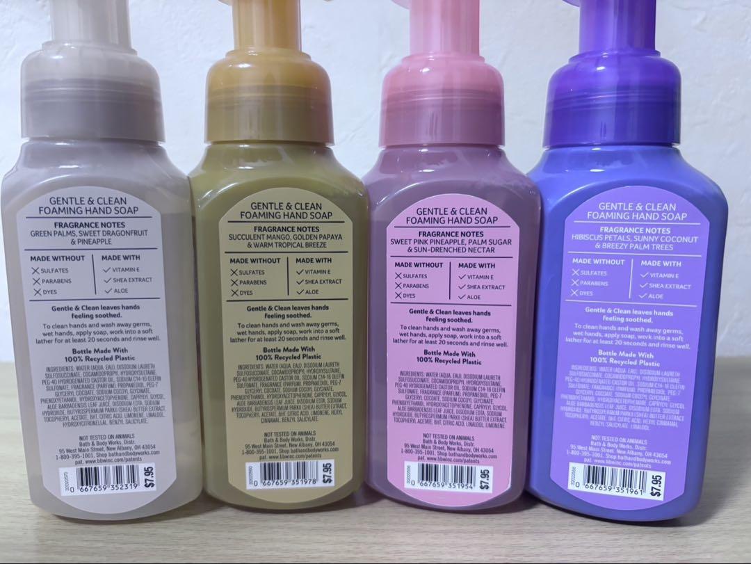スペイン　ハンドソープ　セット 爽やかセット】Bath&bodyworks ハンドソープ 8本 - メルカリ