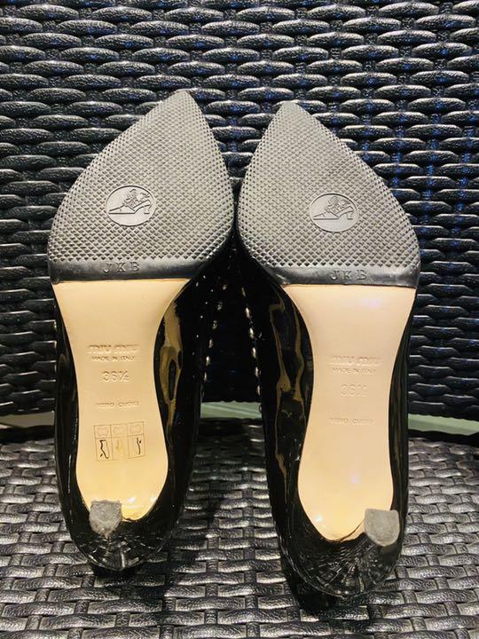 miumiu スタッズ Prada プラダ PUH3q-m41295295750 ミュウミュウ パンプス 特価セール