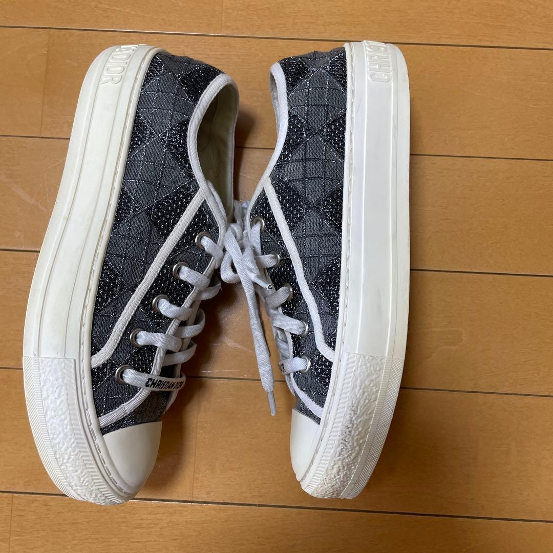 Christian Dior ロゴ入りスニーカーサイズ36