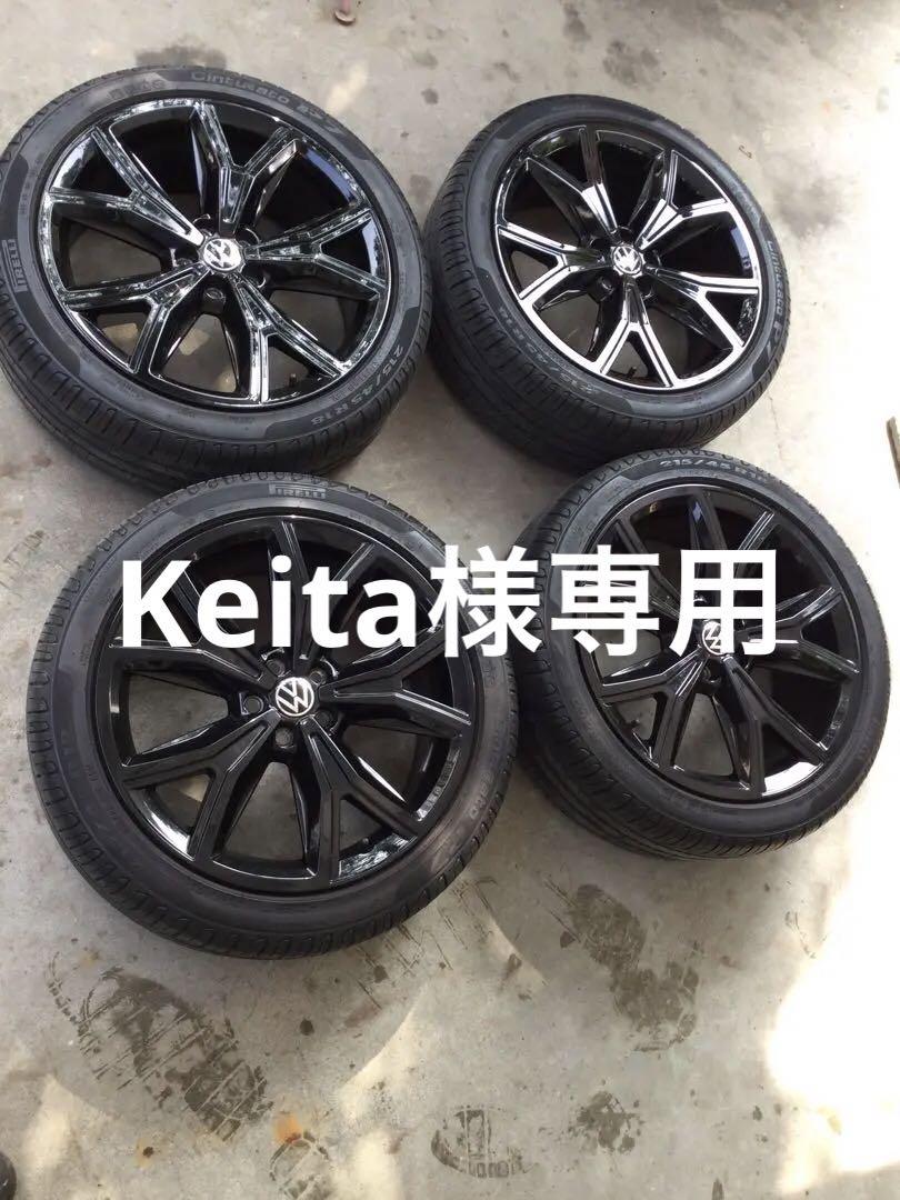美品　VW Tクロス　18インチ純正×4本(送料込み)
