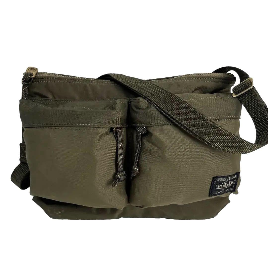 5800 PORTER FORCE SHOULDER BAG オリーブ 15,900円