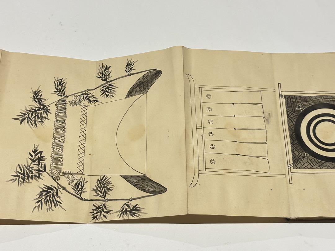 的場之書 小笠原流弓術書」江戸中期から後期写 写本 1冊|兵法