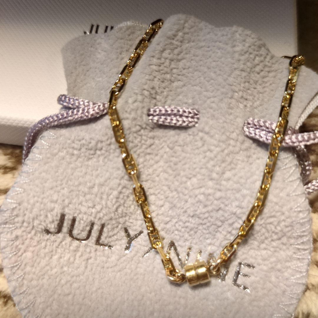 JULYNINE SeaBraceletゴールドチェーンブレスレット