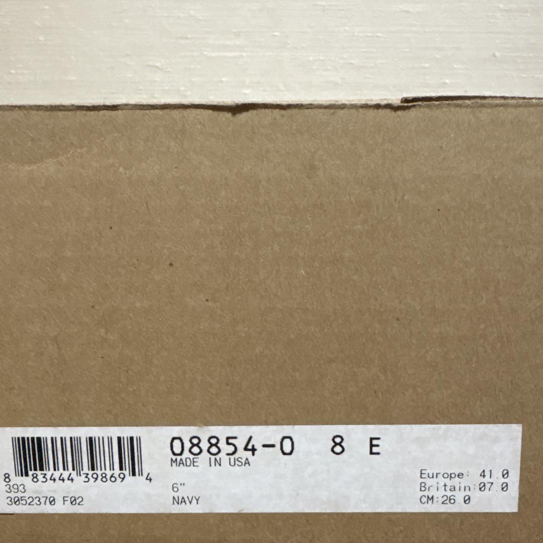 RED WING SHOES BEMS別注ネイビー モックトゥ ブーツ