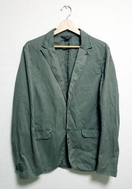 ★ARMANI EXCHANGE★コットン/テーラードジャケット★カーキ★美品★