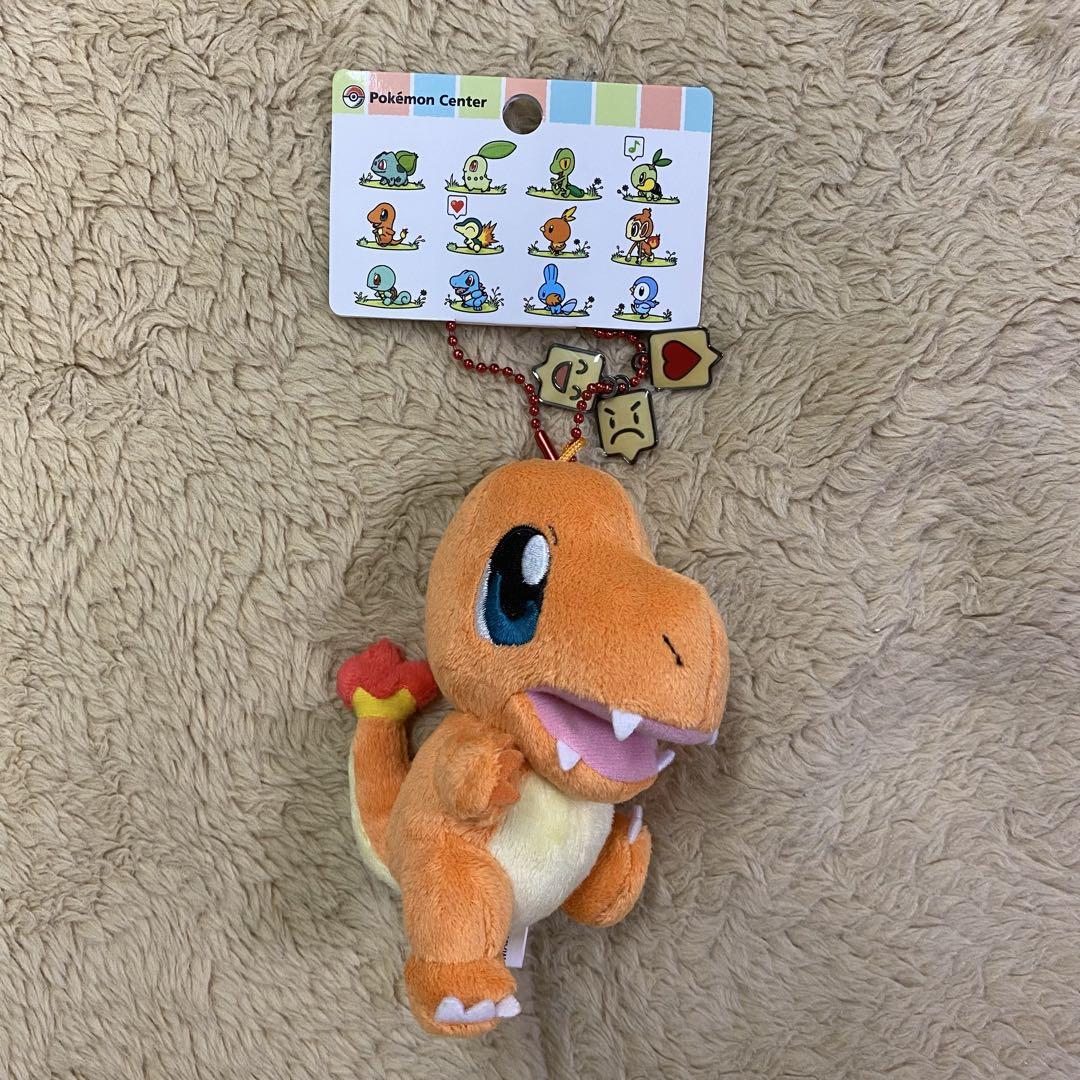 ポケモンセンター 連れ歩き マスコット ぬいぐるみ ヒトカゲ