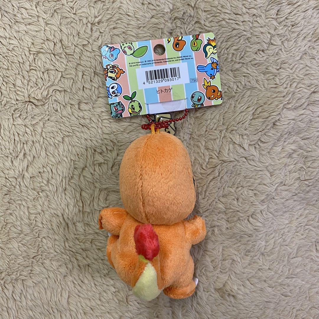 ポケモンセンター 連れ歩き マスコット ぬいぐるみ ヒトカゲ