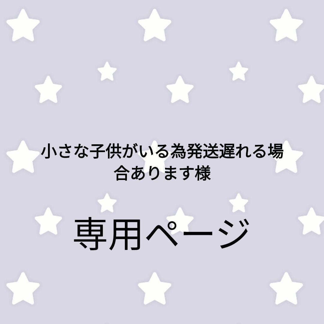 小さな子供がいる為発送遅れる場合あります様専用　キッズエプロン&三角巾+巾着