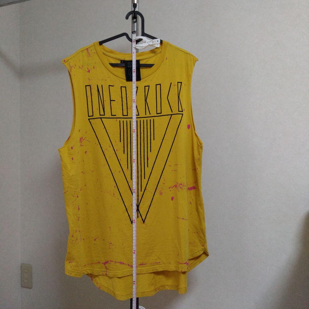 ONE OK ROCK 渚園　タンクトップ　 イエロー Ｌ ONE OK ROCK NAGISAEN 渚園 タンクトップ - メルカリ