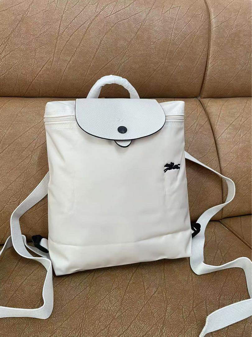 LONGCHAMP ロンシャン 折り畳みミニリュック チョーク 白 - メルカリ
