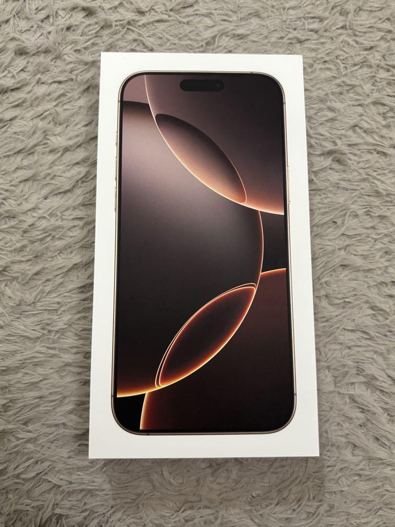 スマートフォン本体 iPhone16 Pro Max Desert Titanium 512GB