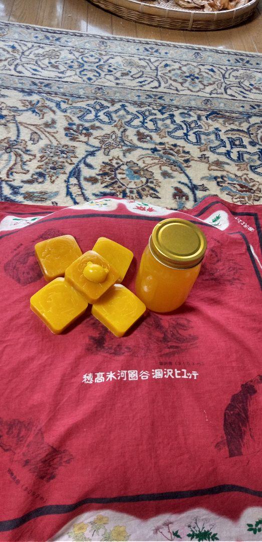 日本蜜蜂の蜂蜜とミツロウのセット　専用