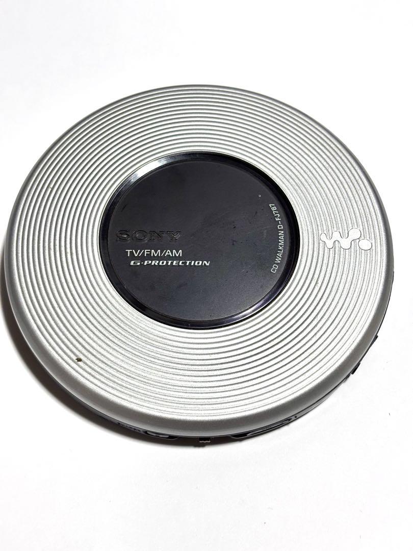 SONY CDウォークマン D-FJ787 動作品 本体のみ - メルカリ
