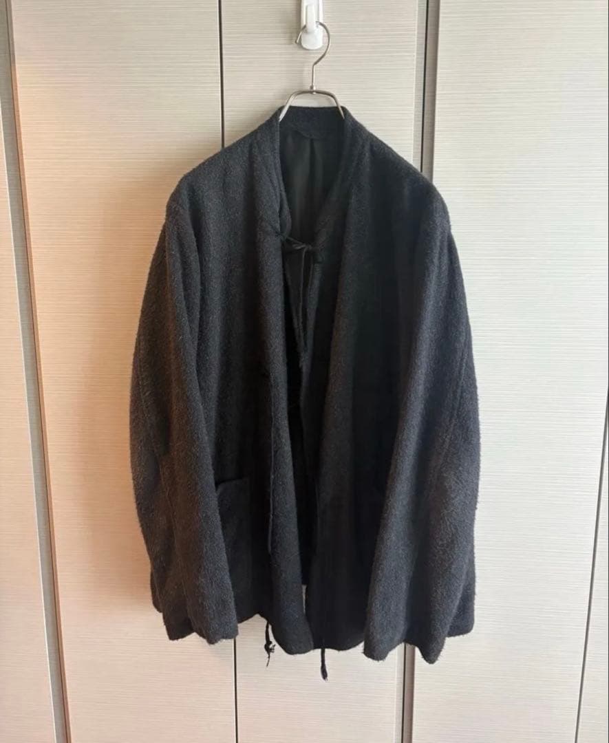 3 comoli 21ss シルクモッサ スタンド ジャケット コモリL COMOLI KIN-KAAI_COM